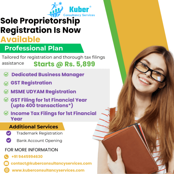 Sole Proprietorship – Registration / Incorporation
